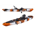 New Arrival One Person Fishing Kayak Polyethylene SIT ON TOP Kayak FOOT DRIVE PEDAL KAYAK 10ft